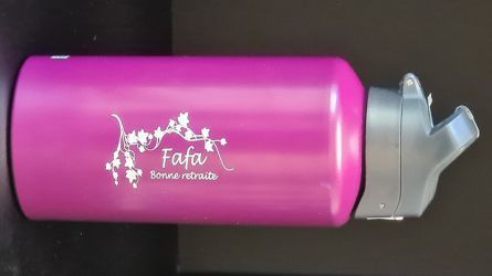 marquage publicitaire sur gourde