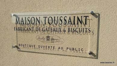 Réalisation d'une impression numérique sur plaque pour la Maison Toussaint