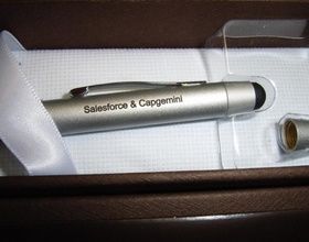 Marquage publicitaire sur stylos - Marquage laser
