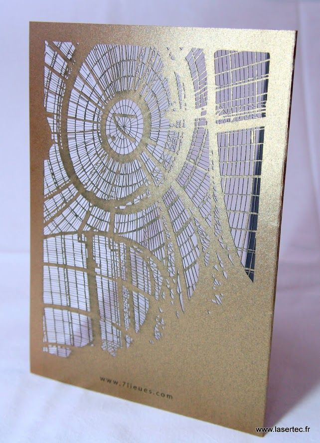 découpe laser papier précision