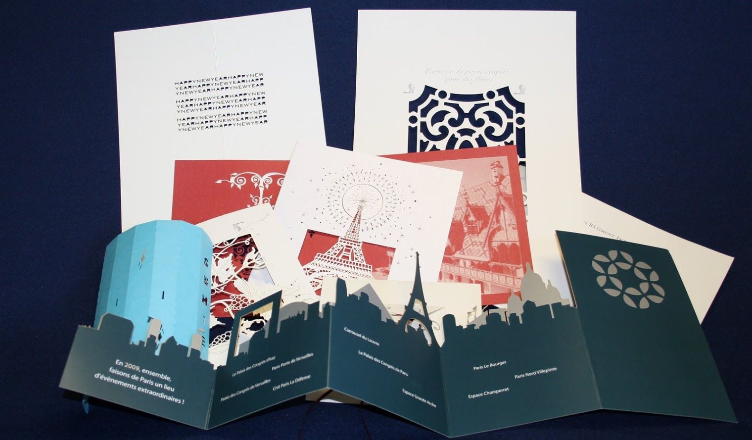 flyers découpés au laser