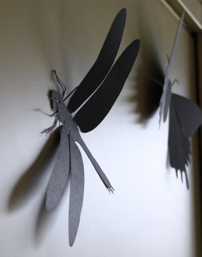 décoration papier découpée au laser