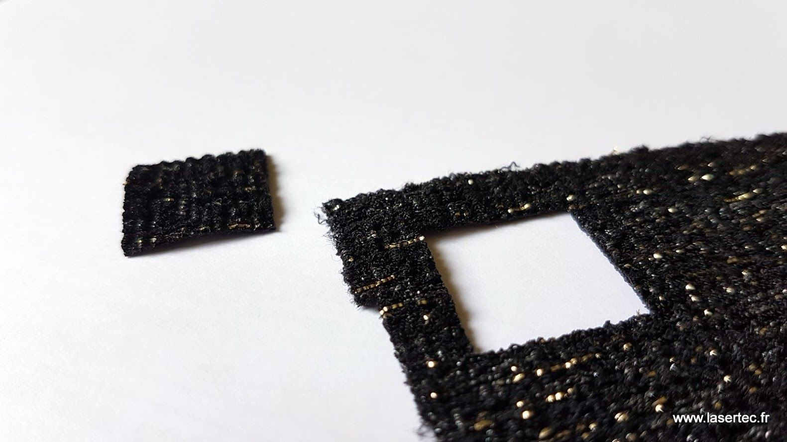 découpe précise grâce au laser