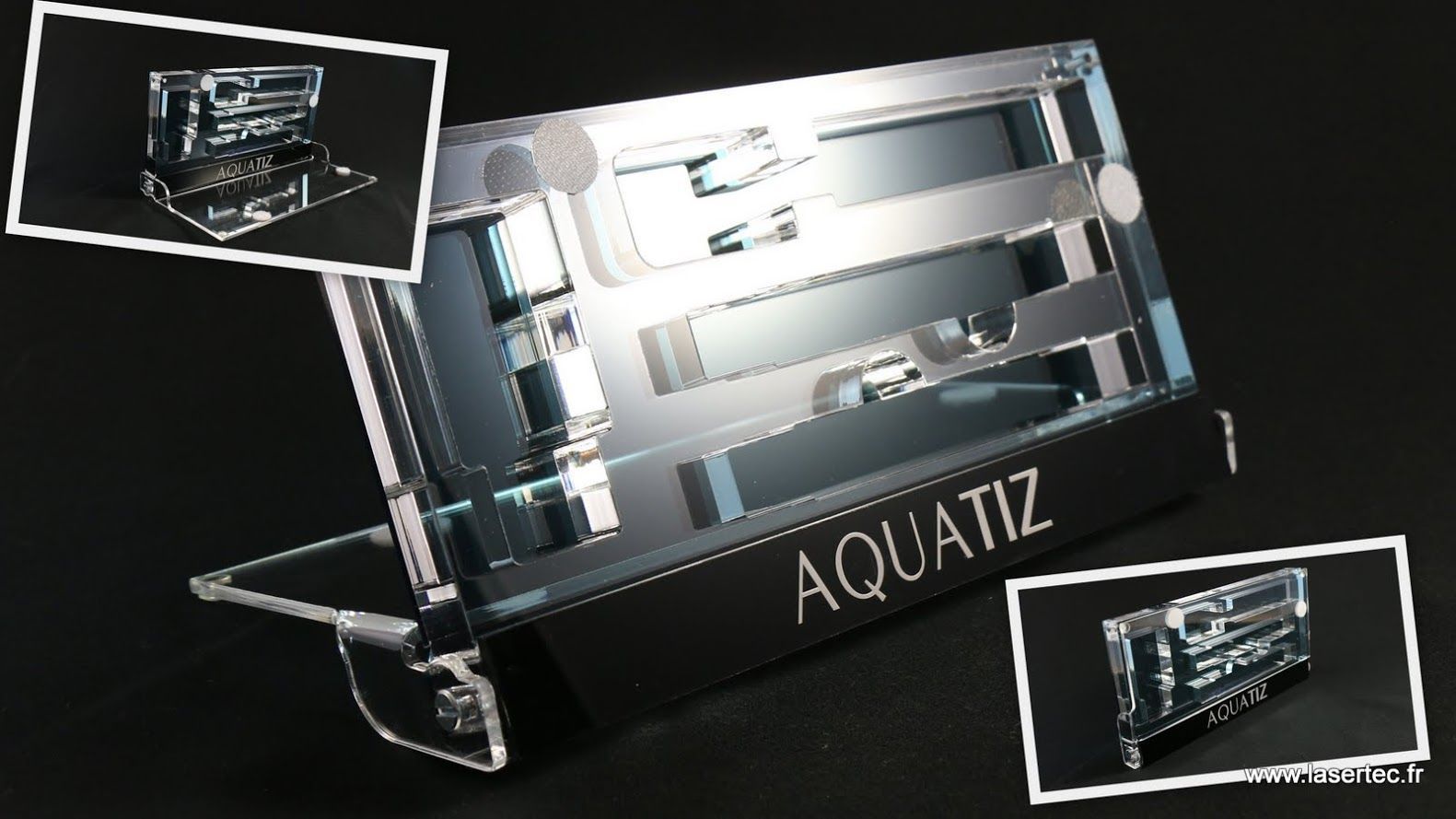 Support plexi découpé au laser