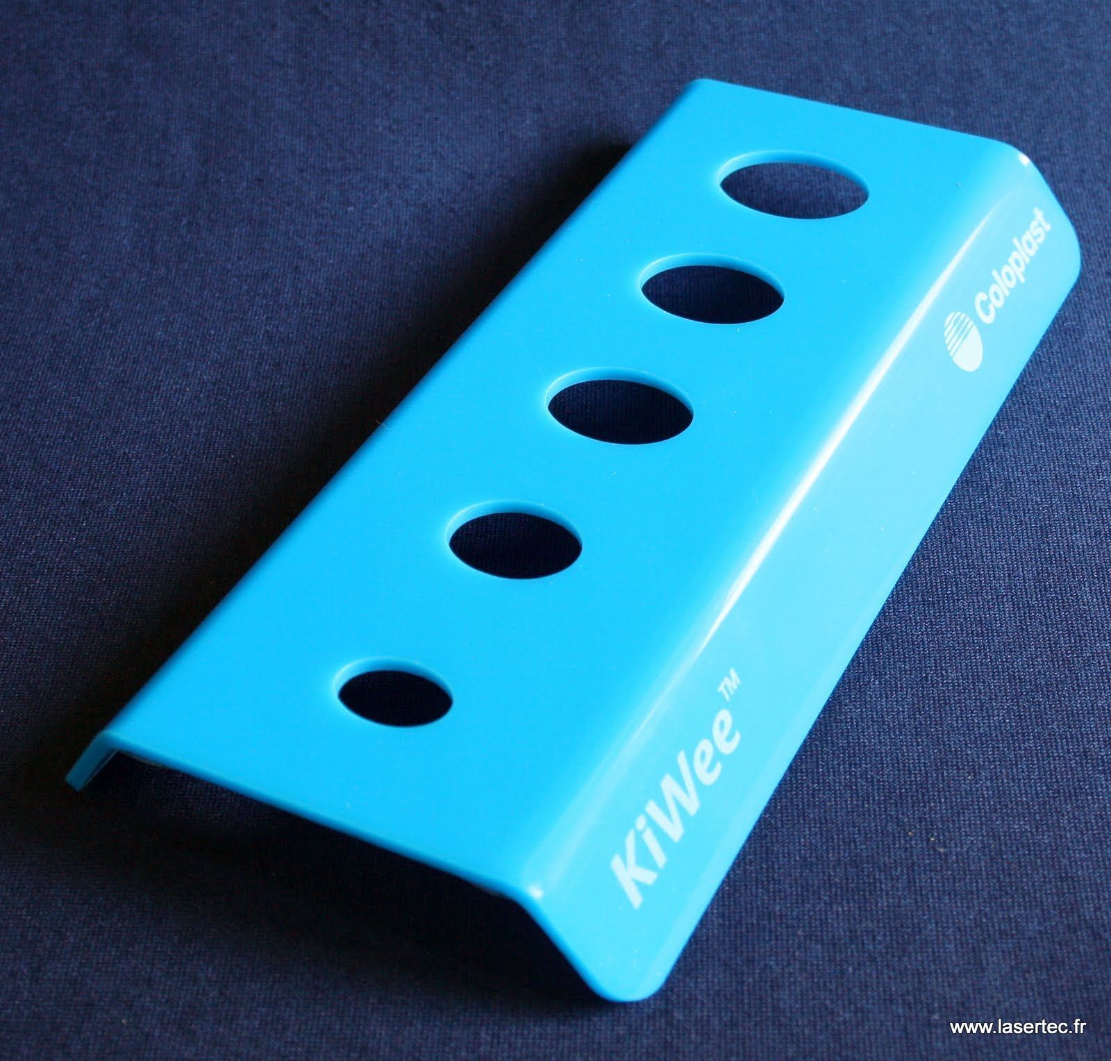 plexiglas imprimé et plié à chaud