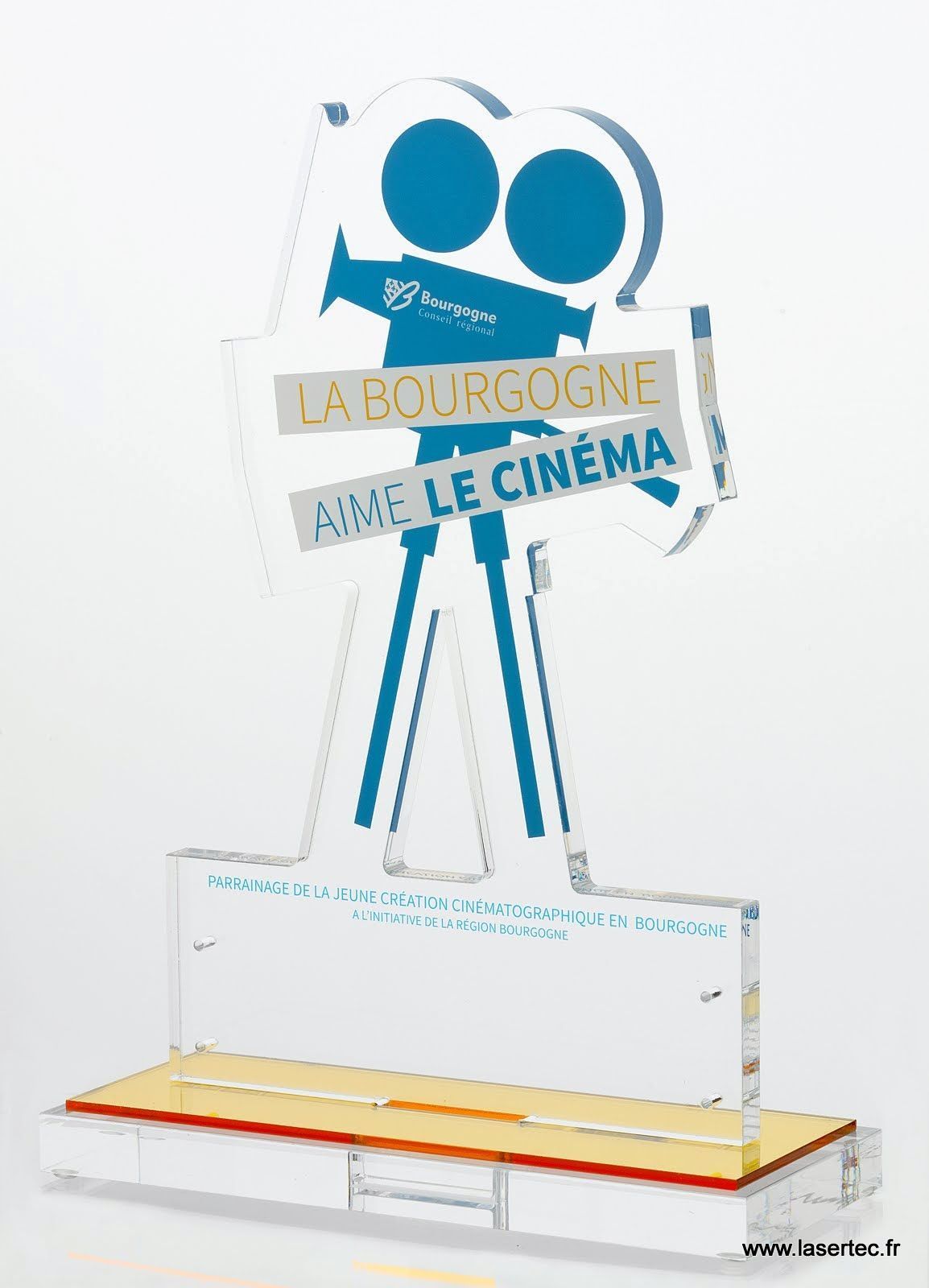 trophée en plexi avec impression