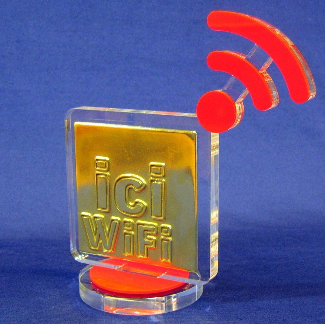 trophée découpé au laser