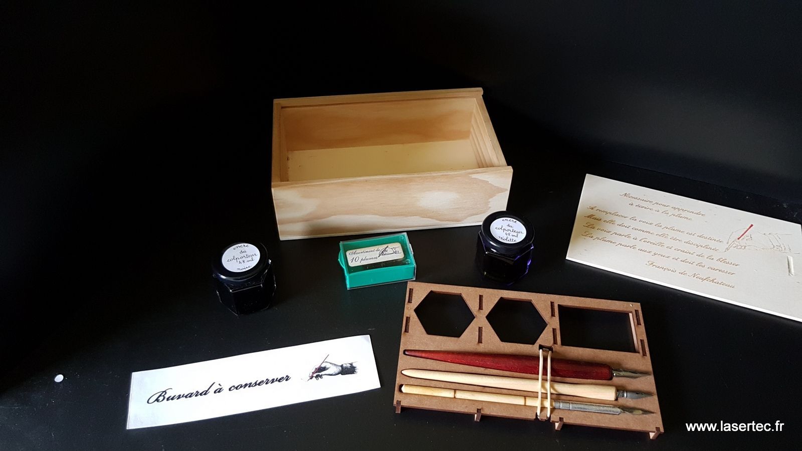 découpe laser calage