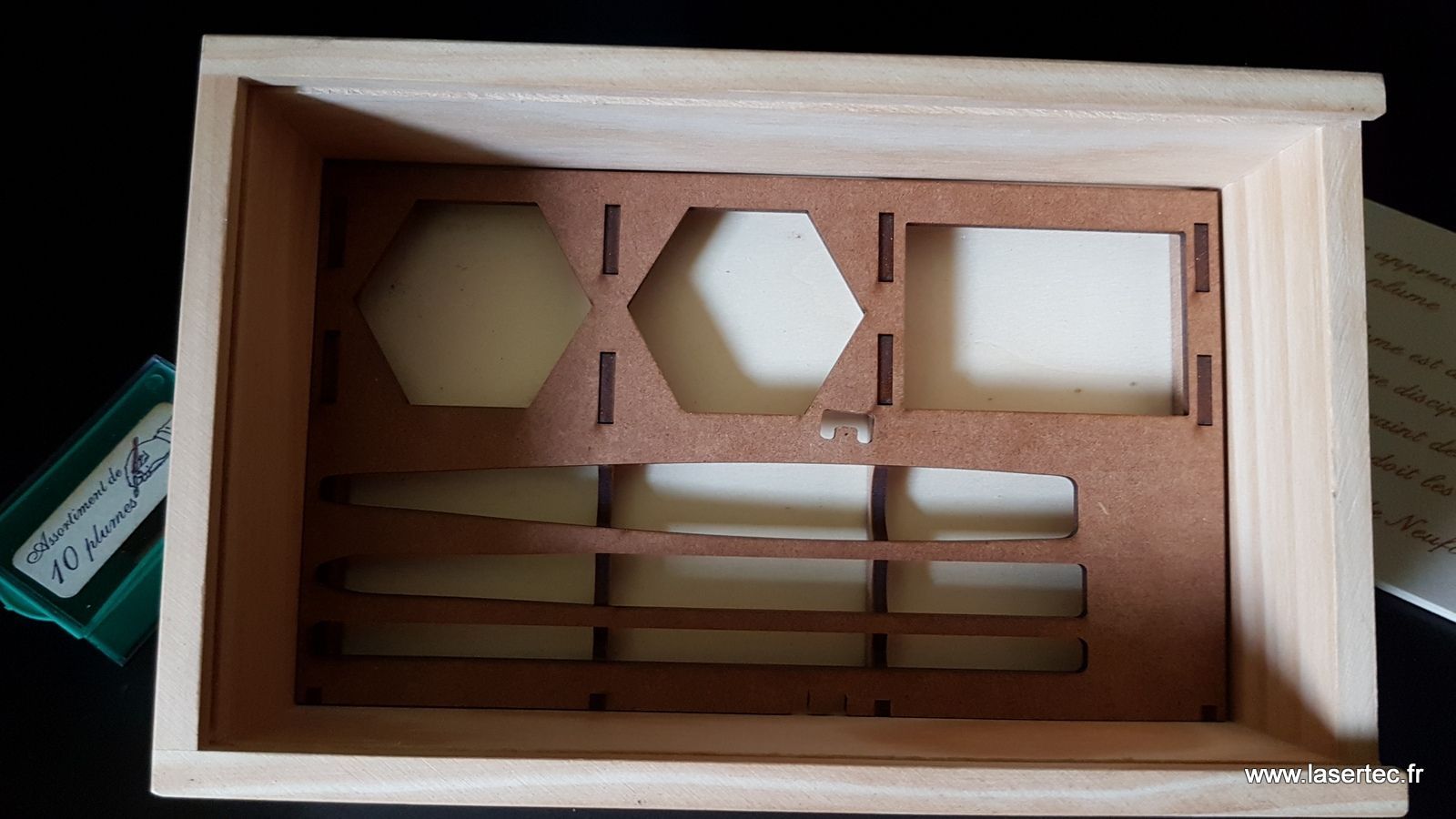 découpe de calage au laser