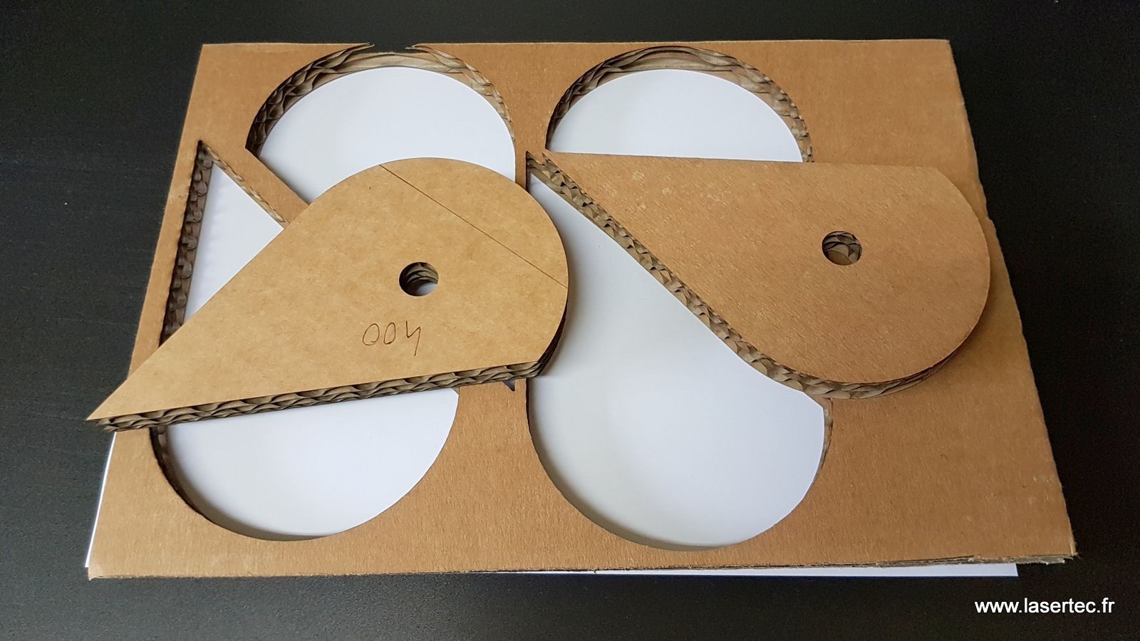 découpe laser précision calage