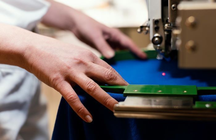 Textile technique laser