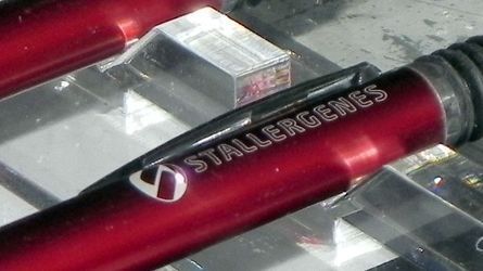 stylo gravé au laser